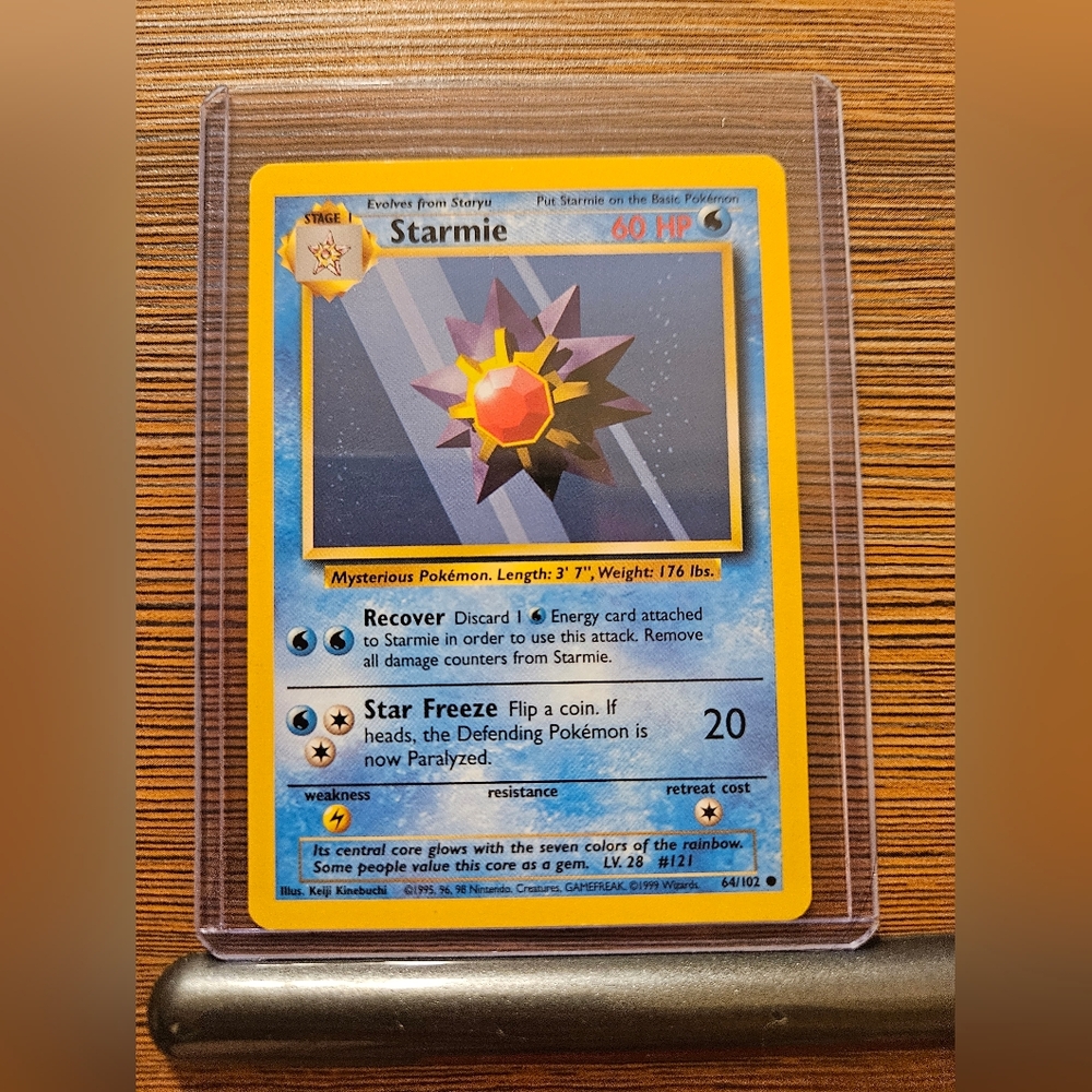 Starmie 64/102 Base Set Pokémon Card